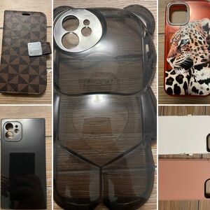 I phone 12 cases and accessories set